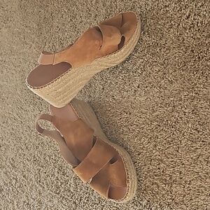 Juncal Aguirre wedge sandals, made in Spain, size 41